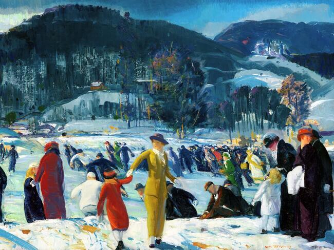 Love of Winter (1914) - George Wesley Bellows